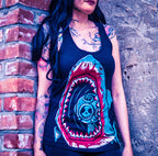 Akumu Ink goth Women Shirts, skull Women Shirts, 