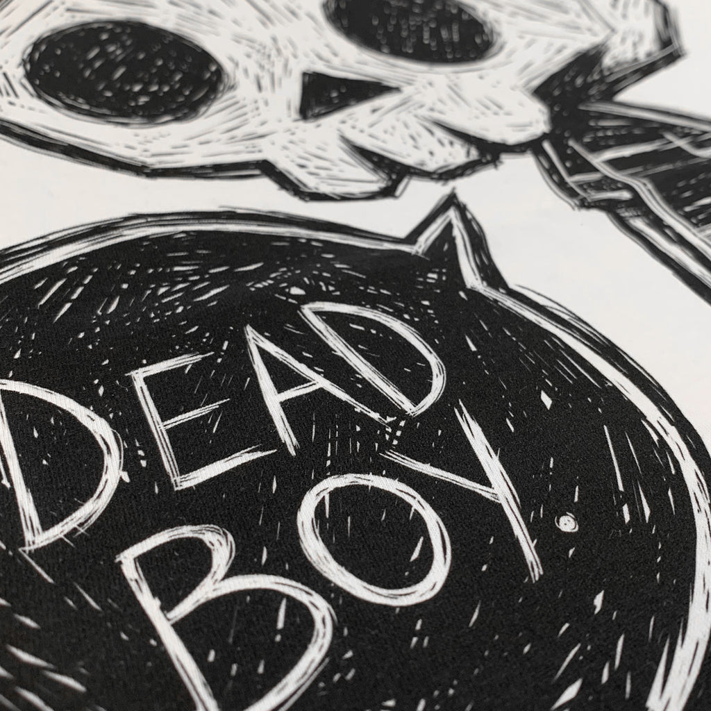 Dead Boy Men White Tshirt, Men Shirts, Akumu ink, goth, emo