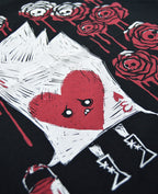 Akumu Ink Painting The Roses With Blood Men Tshirt, Men Shirts, Akumu ink, goth, emo
