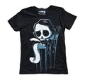 Akumu Ink goth Women Shirts, skull Women Shirts, 