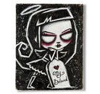 Akumu Ink art, goth art, skull art, 