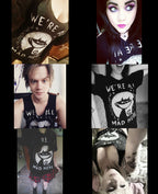 Akumu Ink goth Women Shirts, skull Women Shirts, 